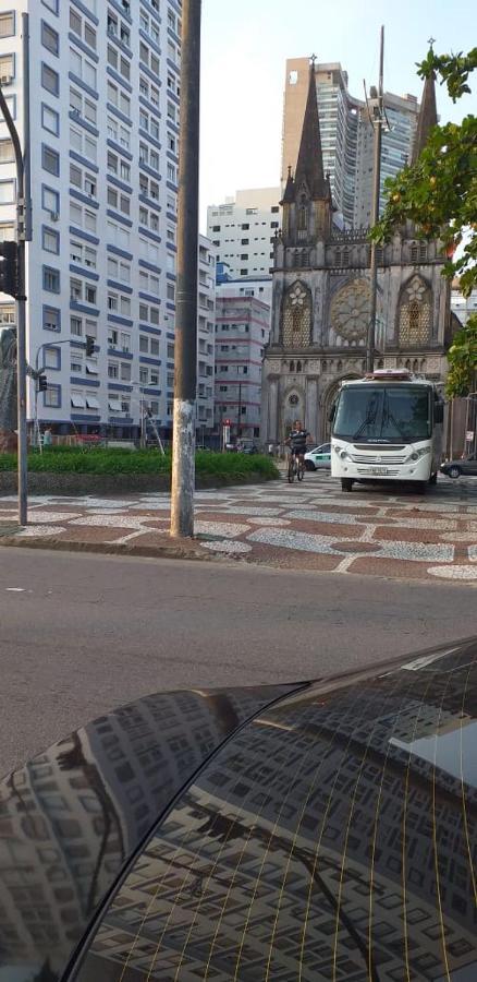 Kitnet aconchegante Beira Mar. Santos (Sao Paulo) Exterior foto