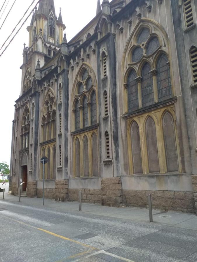 Kitnet aconchegante Beira Mar. Santos (Sao Paulo) Exterior foto