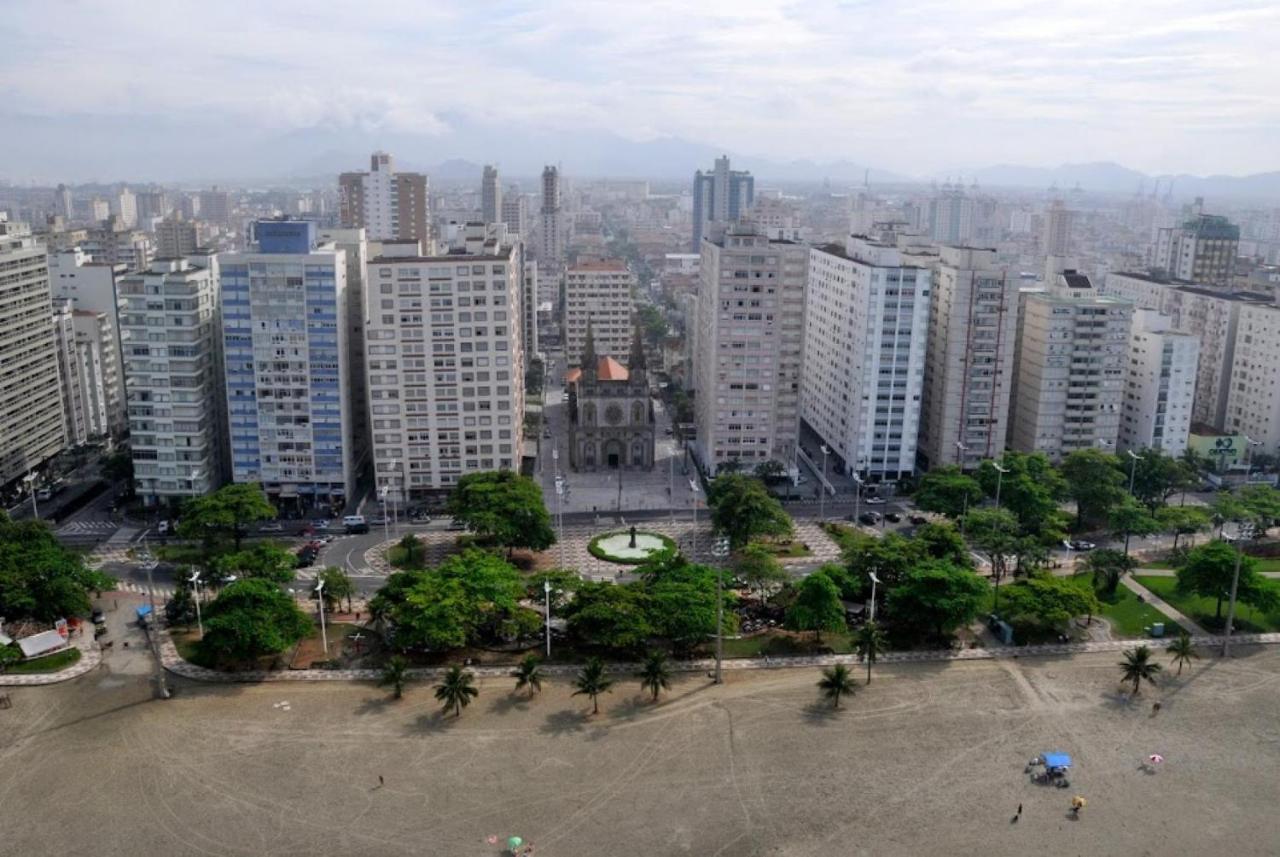 Kitnet aconchegante Beira Mar. Santos (Sao Paulo) Exterior foto