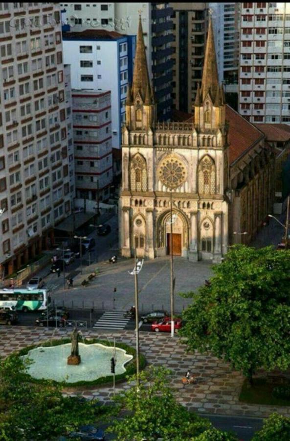 Kitnet aconchegante Beira Mar. Santos (Sao Paulo) Exterior foto